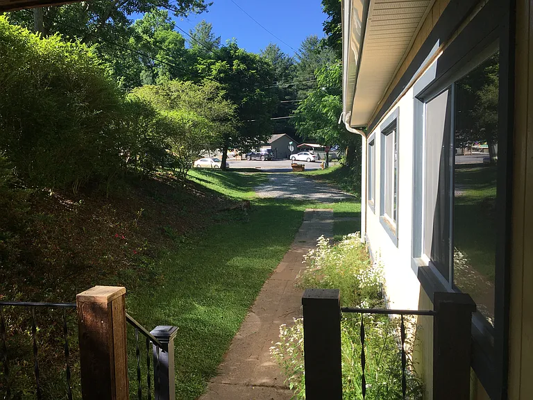 taken from front porch