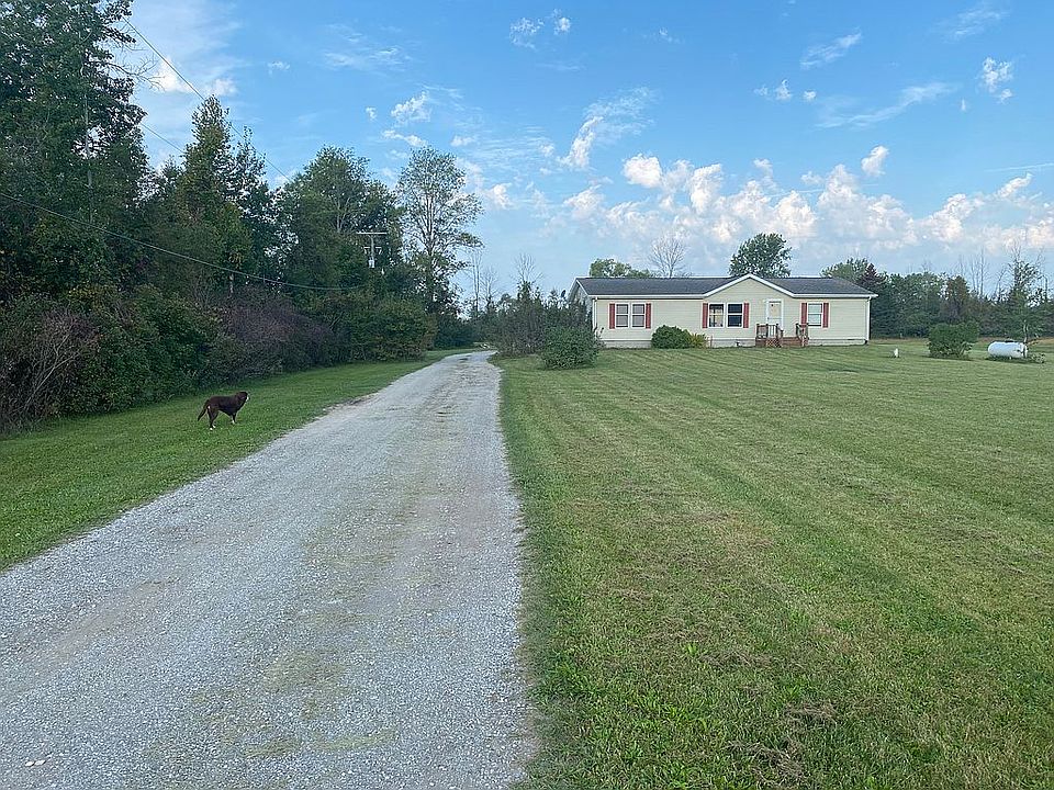 Road view of house
