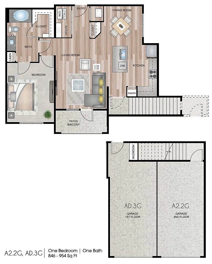 Floor plan A23G