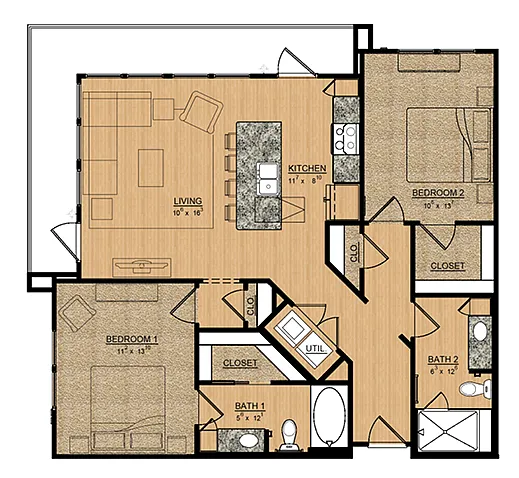 Floor plan Primrose