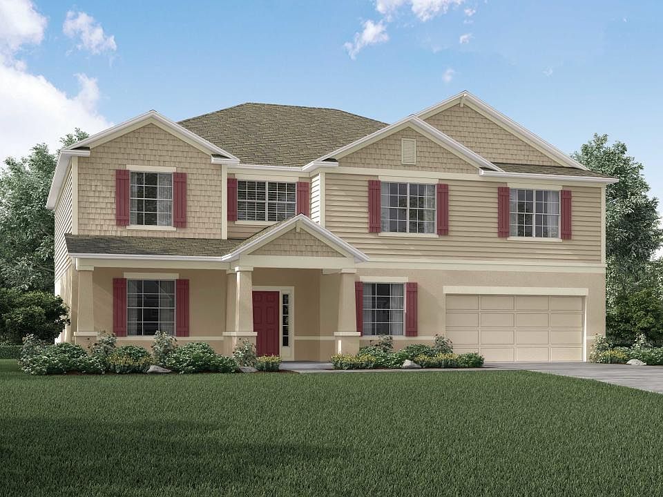 Elevation B Optional Partial Siding Front with Porch