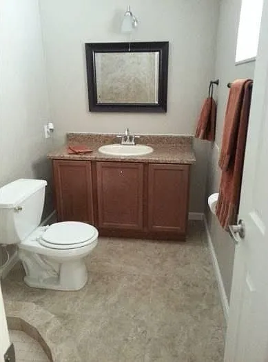 Master bathroom
