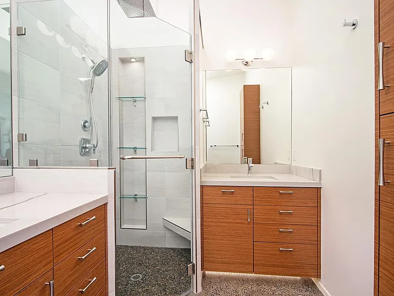 On suite bathroom