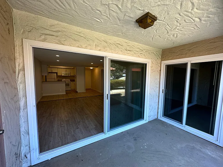 patio area