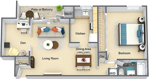 Floor plan Colony