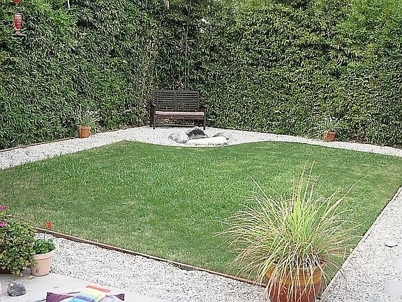 Backyard with Firepit