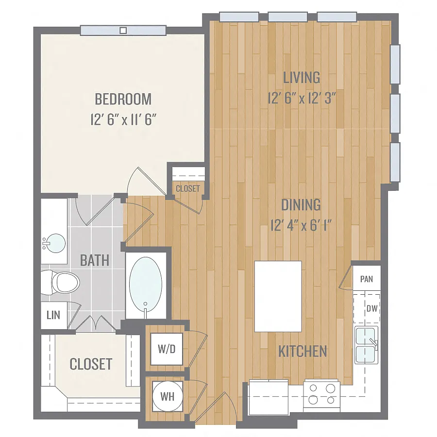Floor plan A8