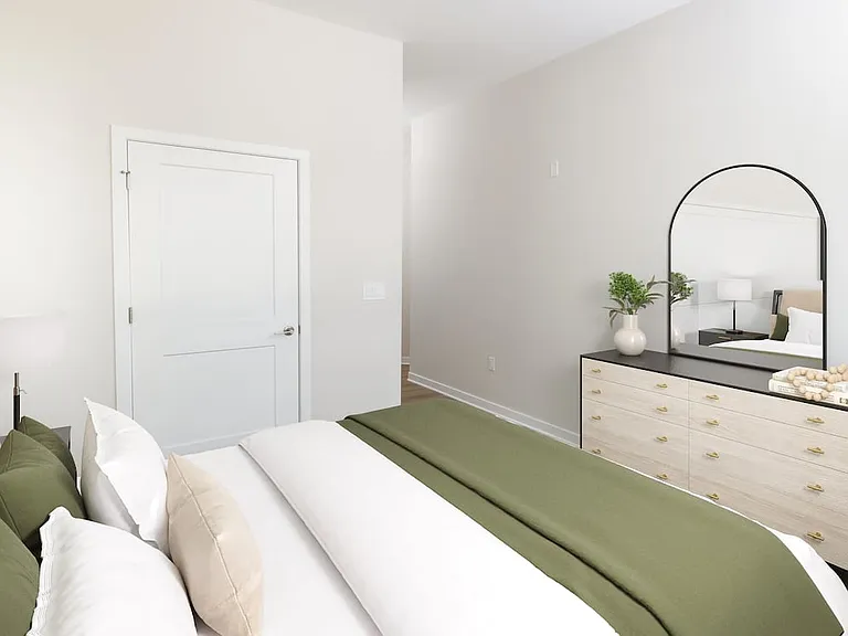 Base Collection bedroom with hard surface flooring