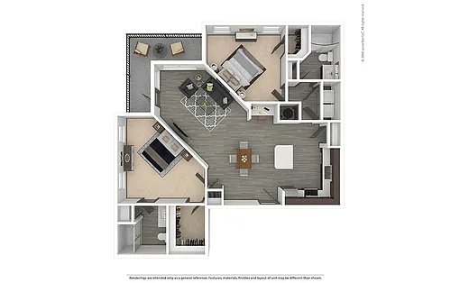 Floor plan B3