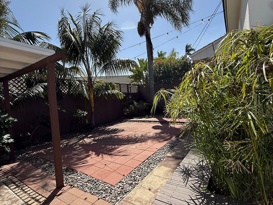 Daytime entering into your private patio.