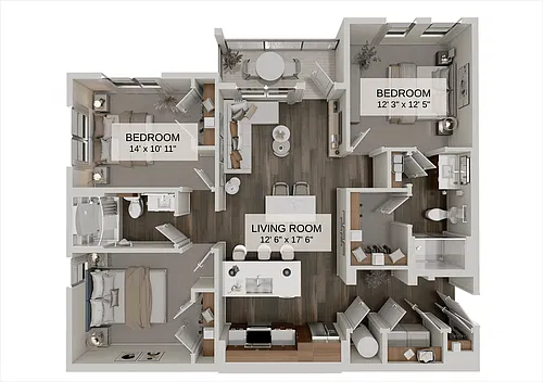 Floor plan The Evermore (C1)