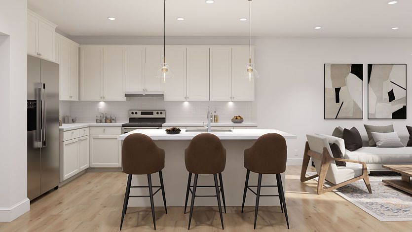 Spacious kitchen