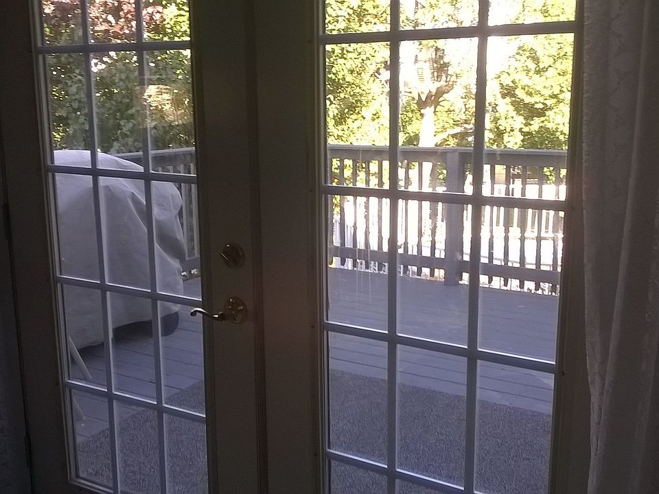 french doors to deck