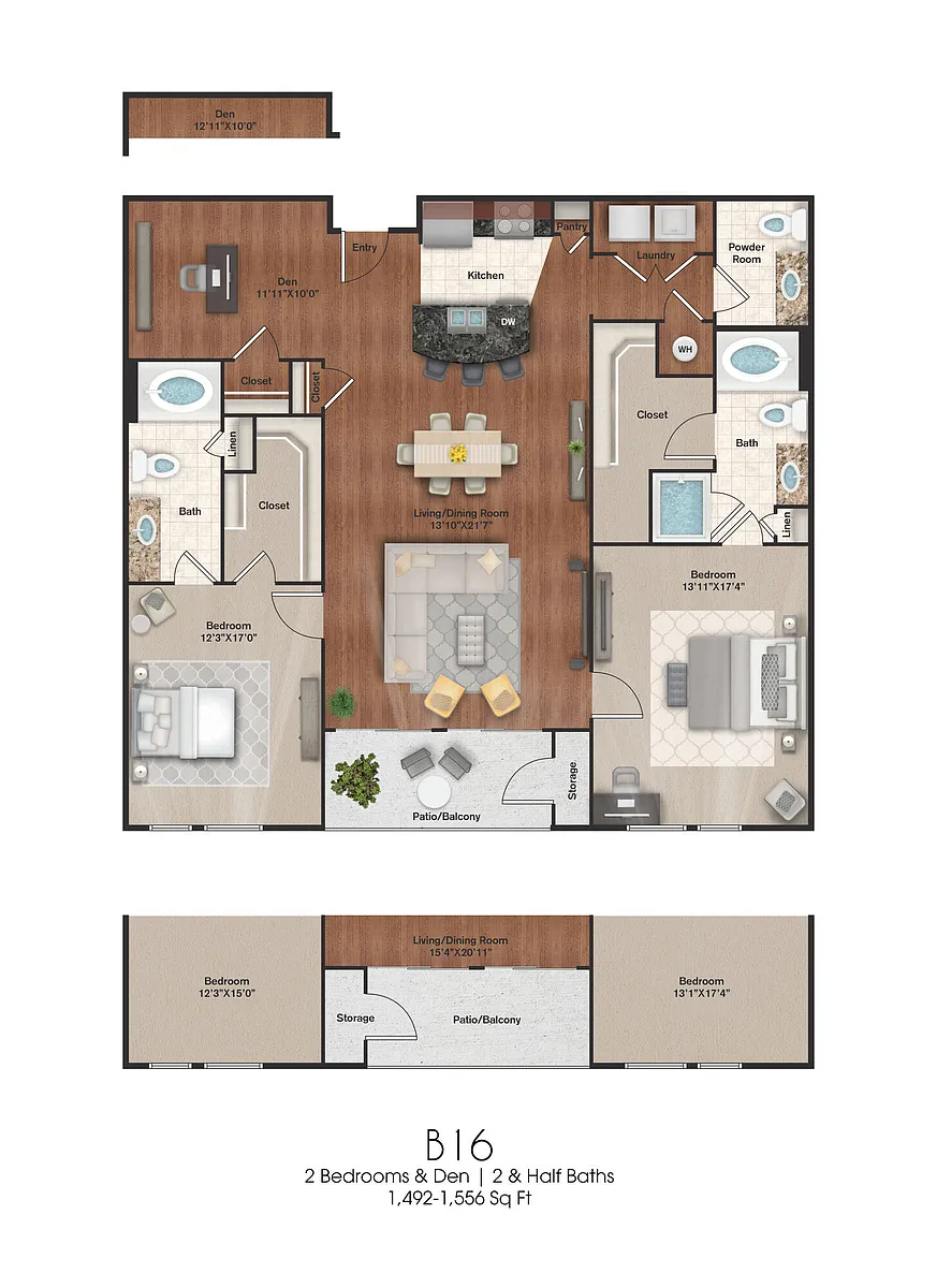 Floor plan B16