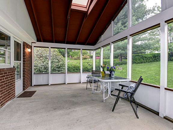 Screen porch off kitchen