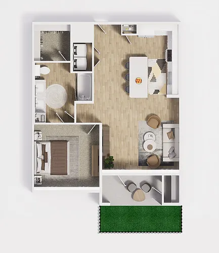 Floor plan A6 Yard