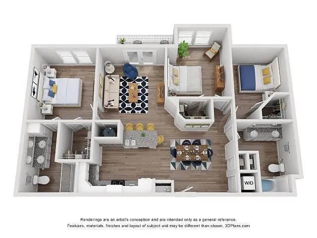 Floor plan The Myrtle
