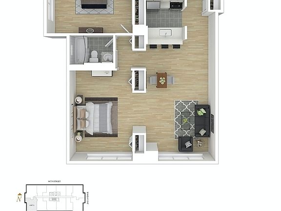 3rd image of 225 E 95th St #C3d