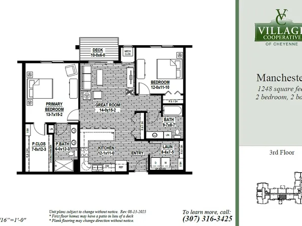 Manchester Plan, Village Cooperative of Cheyenne (Active Adults 62+)