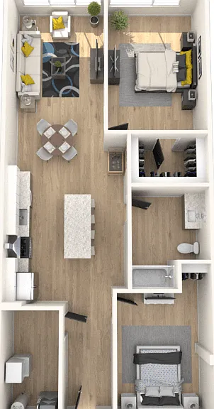 Main Living Apartments — Photo 48