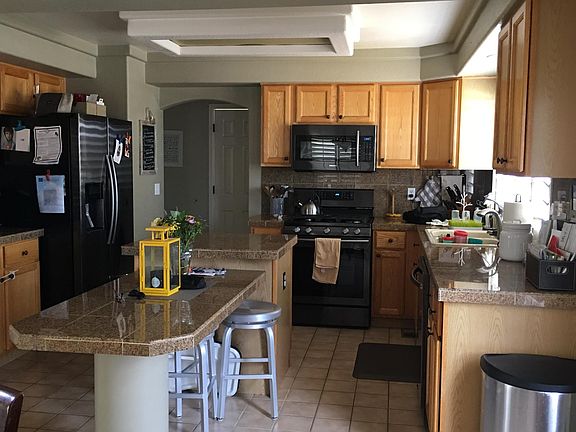 Kitchen displaying the new black stainless steel appliances