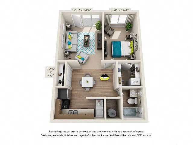 Floor plan The Cove