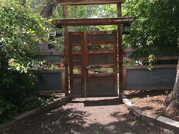 entrance to yard