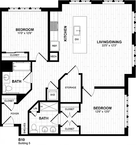 Floor plan B10