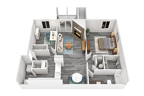 Floor plan Serenity
