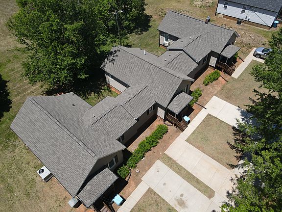Aerial view triplex