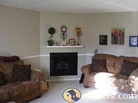 Living Room with Gas Fireplace
