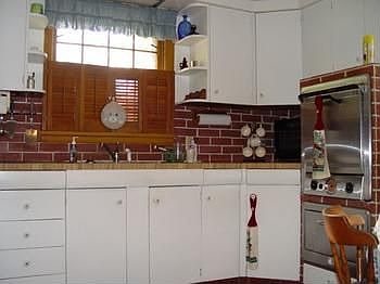 Cozy kitchen for cooking, starting with this seasons holiday meals and cookies.