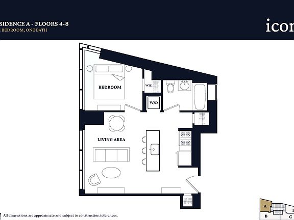 2nd image of 306 W 48th St APT 6A