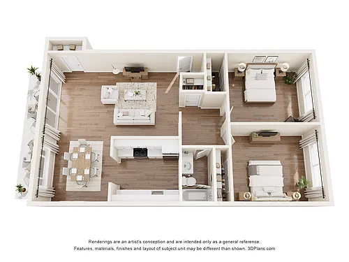 Floor plan 1X1