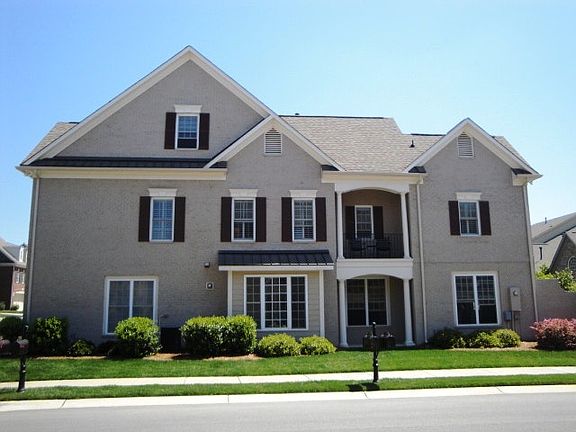 Side View of Townhome