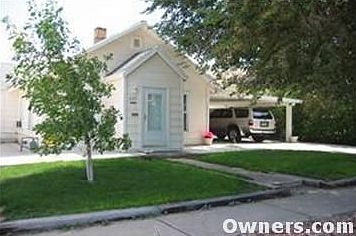 View from front of cozy cottage