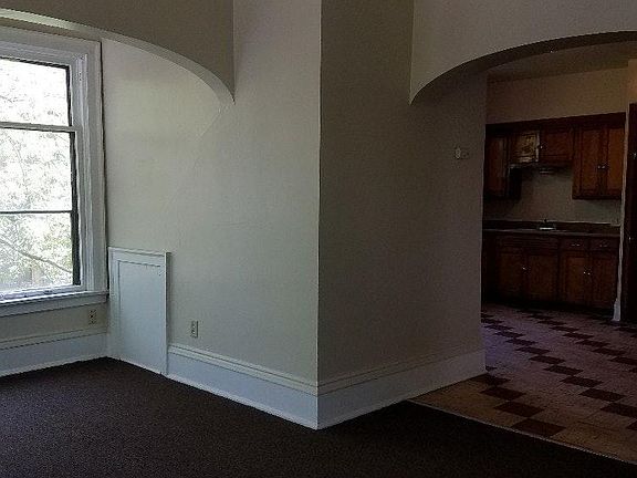 Living Room into the Kitchen