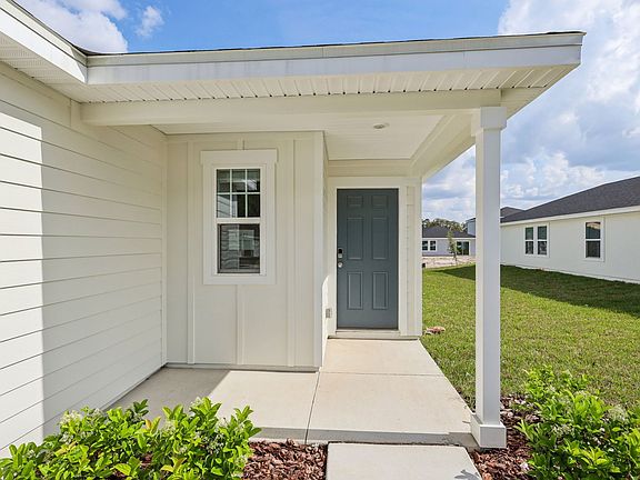 The Exterior Entryway at 7380 Queensgate Circle.
