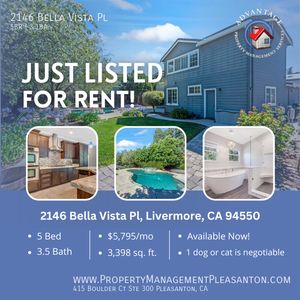 2146 Bella Vista Pl, Livermore, CA, 94550