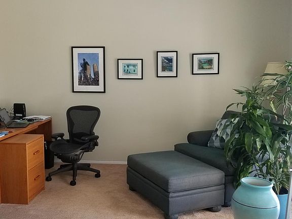 Den/office area