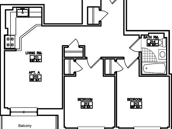 2nd image of 394 E 8th St APT 4A