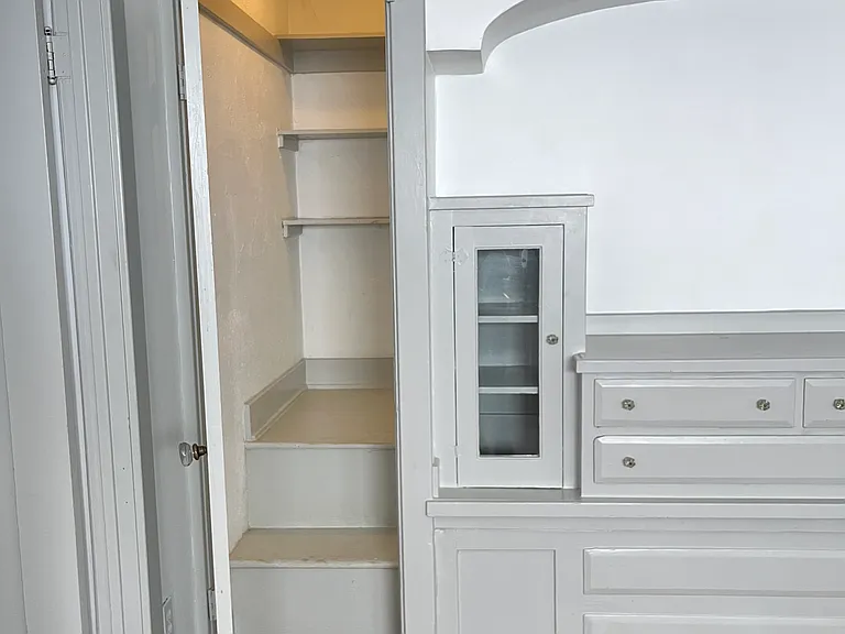 entrance to huge walk-in closet