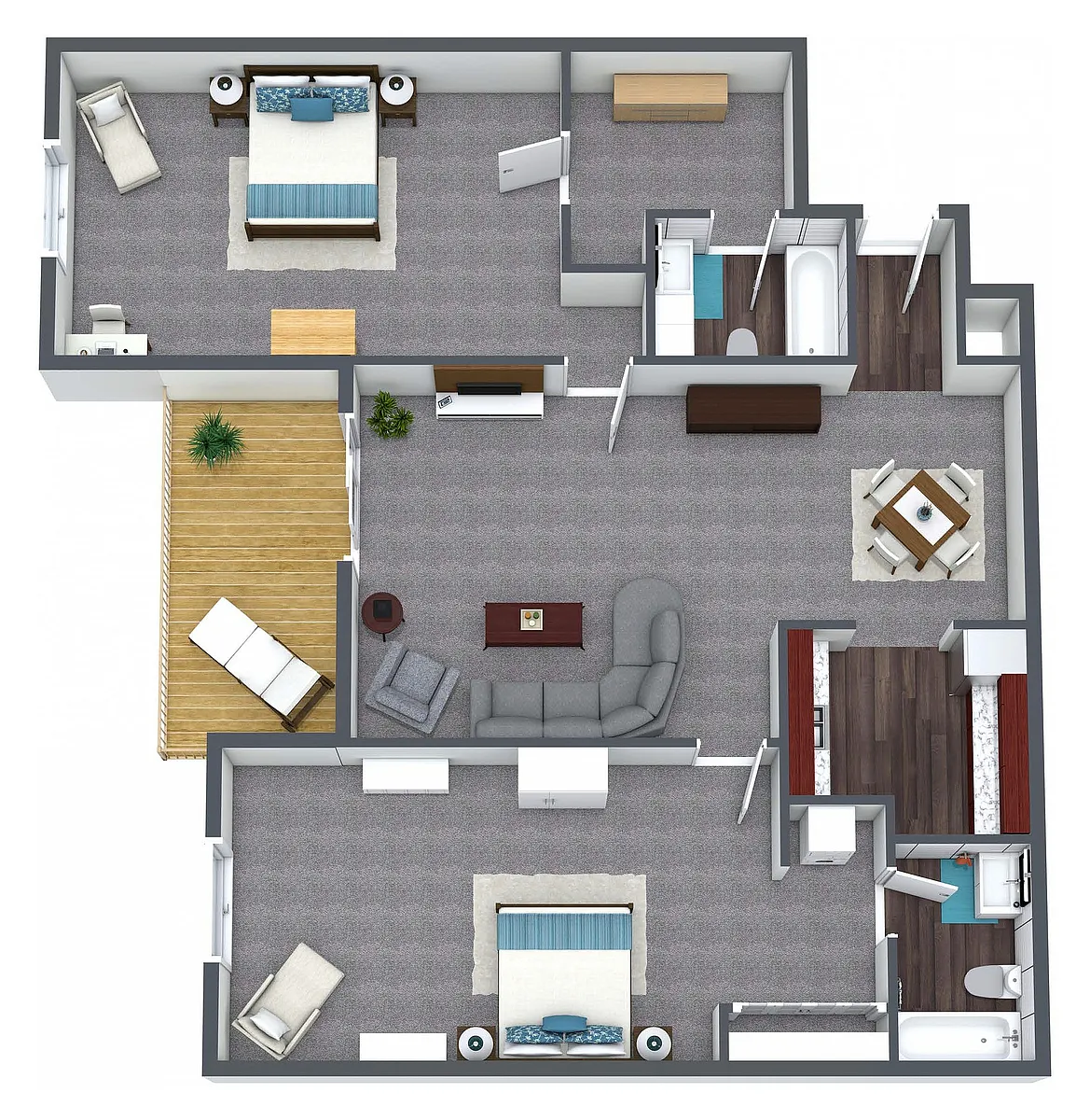 Floor plan B1