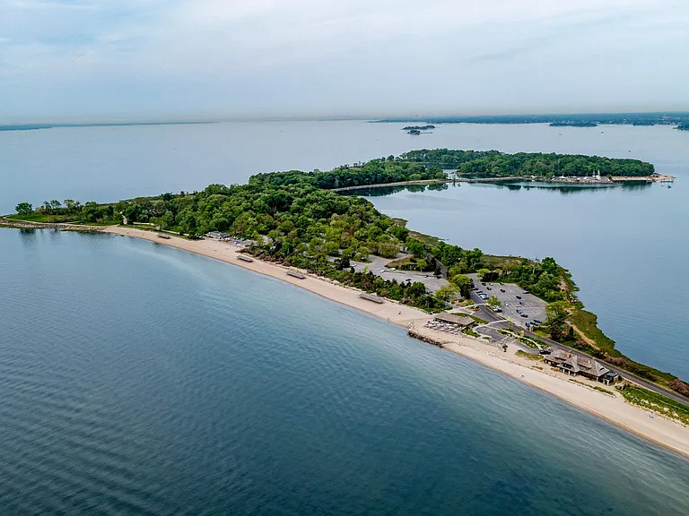 Aerial Views of Tod's Point Beach - Old Greenwich' 147 Acre Nature's Paradise that's just a Short Car Ride Away!