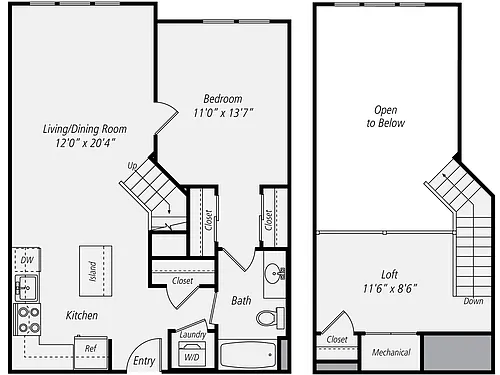 Floor plan A7 Loft