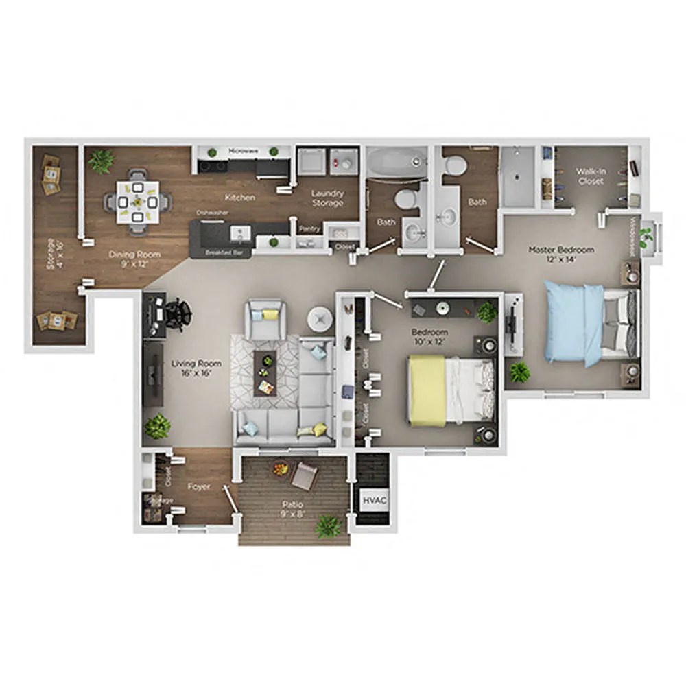 Floor plan C2