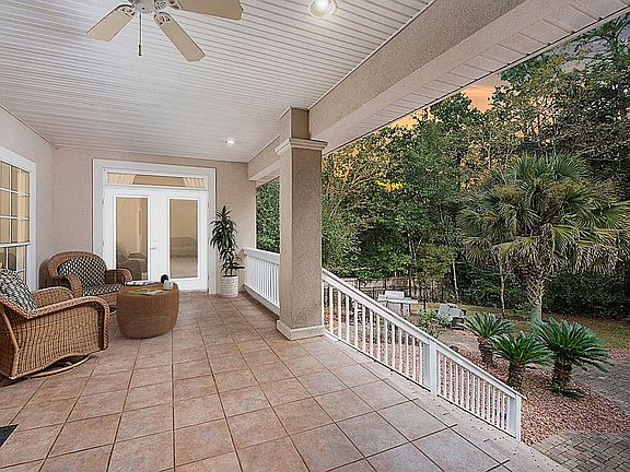 Relax on the back porch