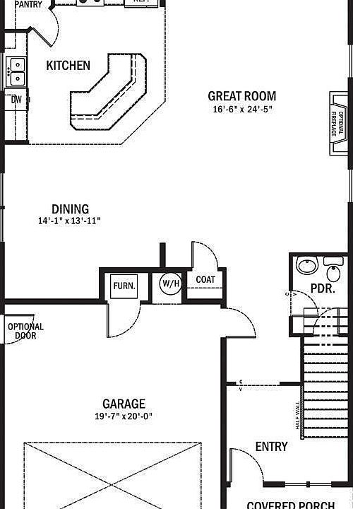 plan 2556 main level floor plan