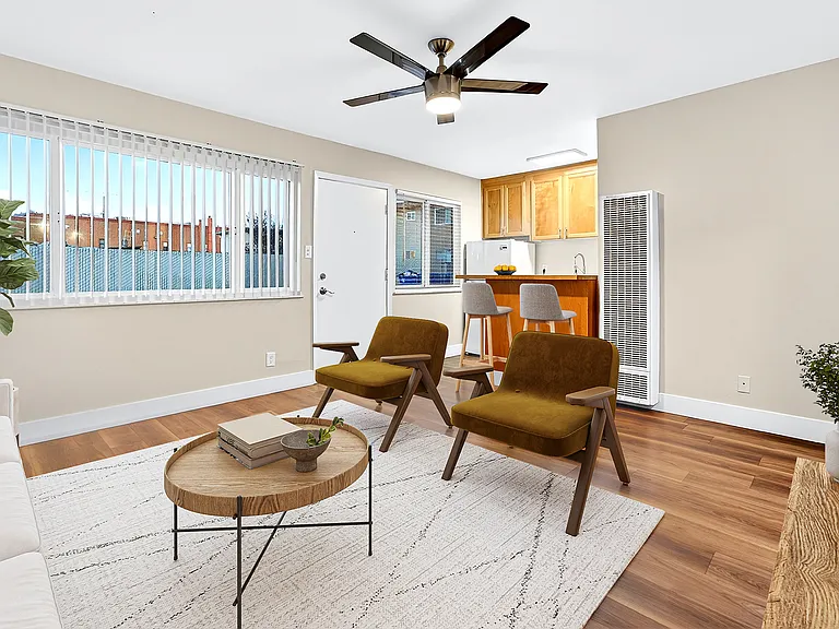 2 bedroom living room