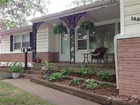 Covered front porch